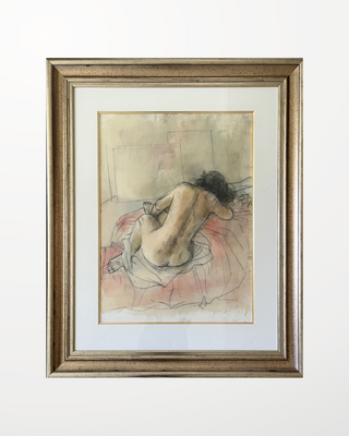 Nude in Repose - Original Watercolour