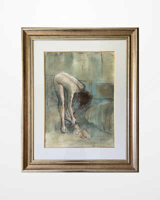 Nude in Repose II - Original Watercolour