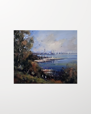 South Perth Foreshore - Original Painting